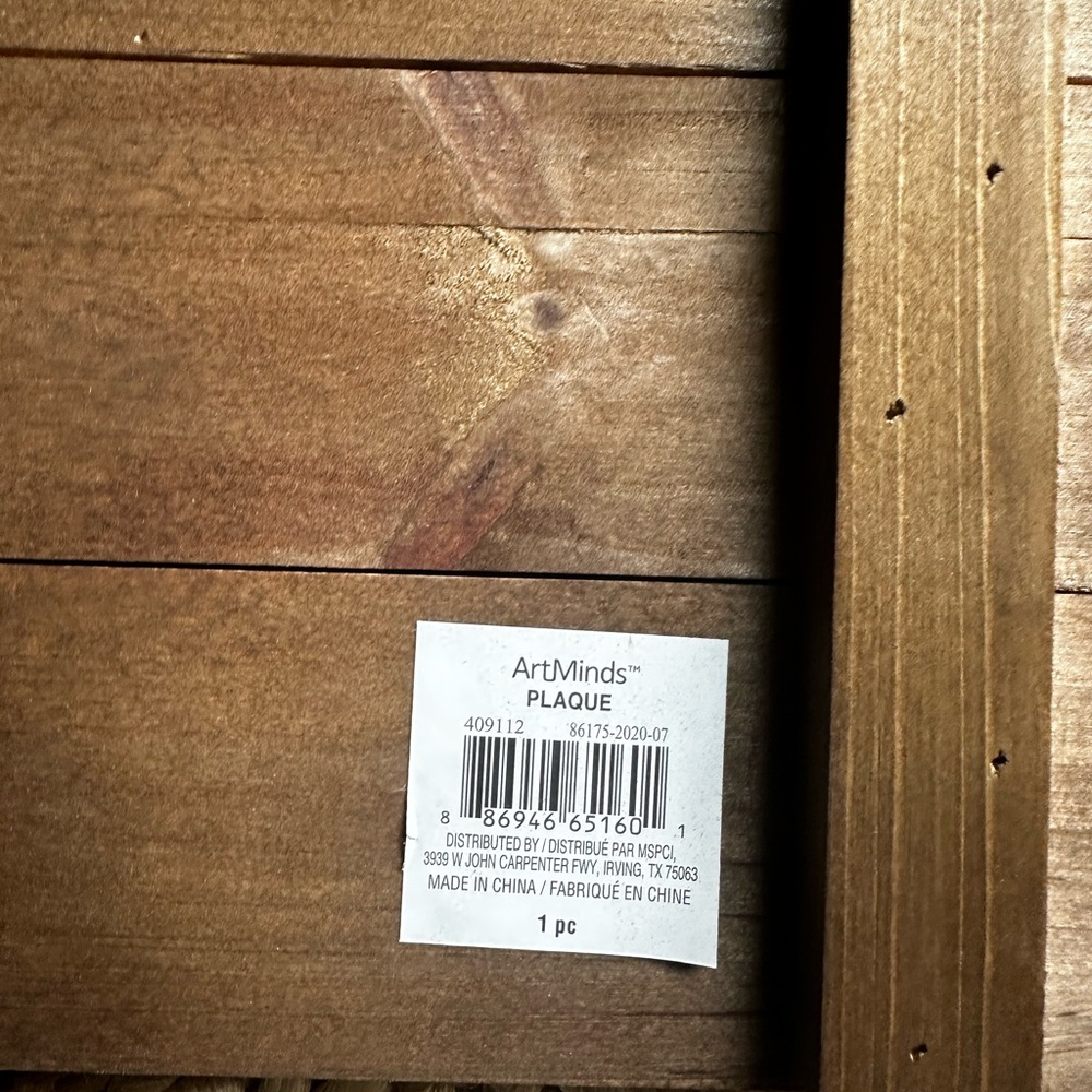Crafter’s bundle set of 11 Rustic Wooden Wall Art Panels. New. DIY - Picture 4 of 6